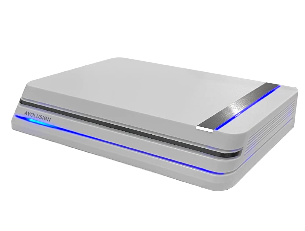 Avolusion PRO-X 4TB PS5 White Gaming Drive (Renewed)