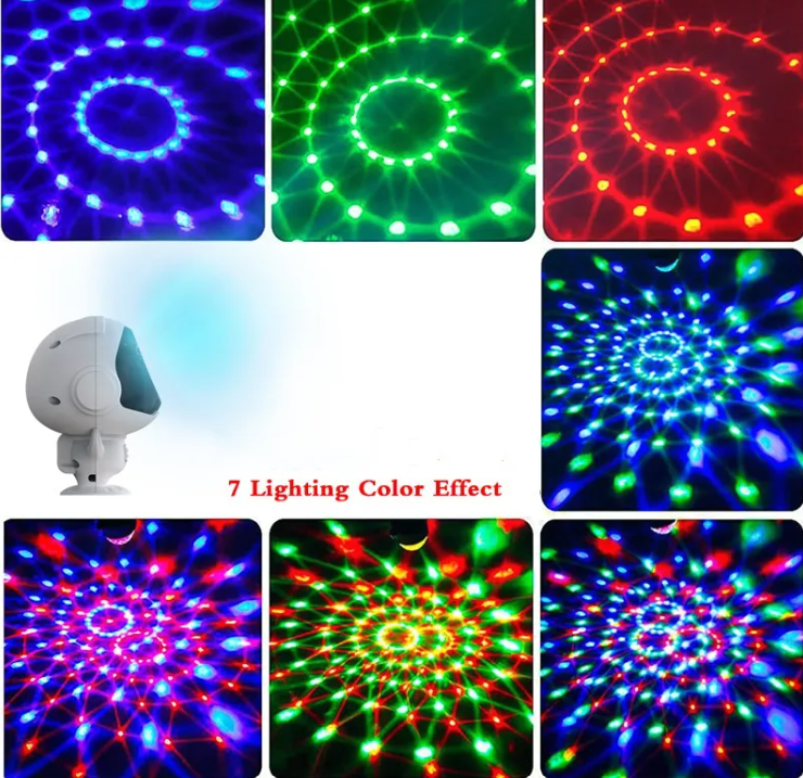 Cosmic Snowflake Projector Light