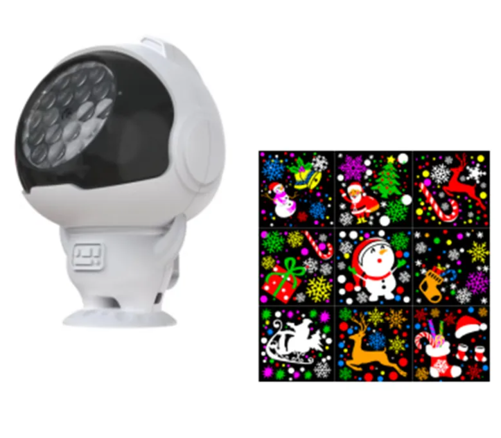 Cosmic Snowflake Projector Light